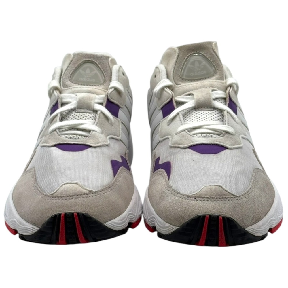 adidas Men Yung-96 Size 12 White Purple‎ Retro Sneaker Chunky Dad Shoes DB2601 - Picture 2 of 8